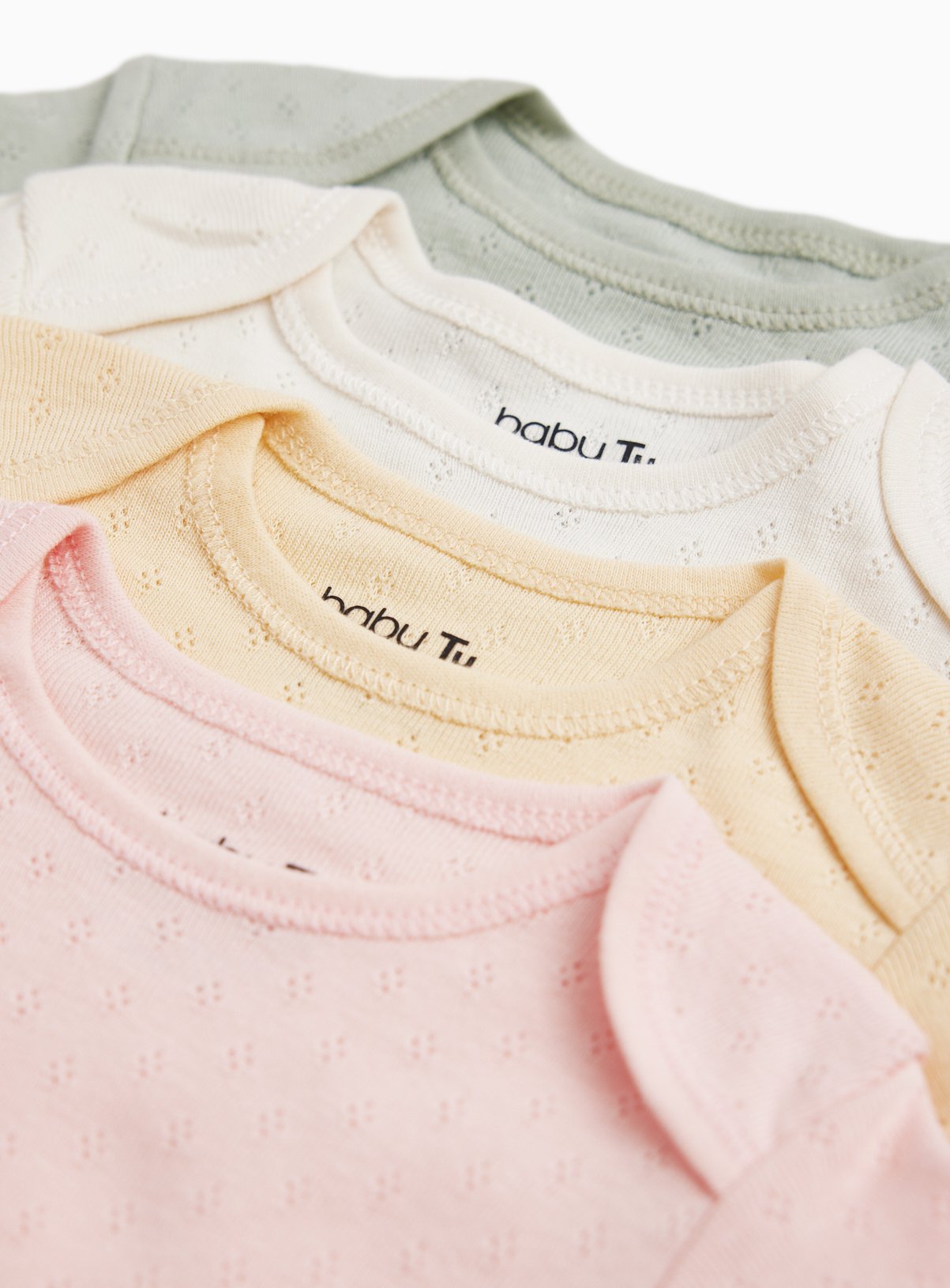 Assorted Colour Bodysuits 7 Pack 2-3 years - Image 2 thumbnail